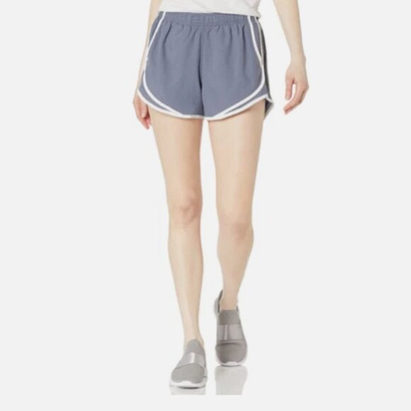 Calvin Klein Women's Gym Shorts Athletic Running Elastic Waist Gray Size M - Picture 1 of 9